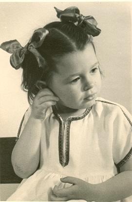 Оля Полякова, 1950-е