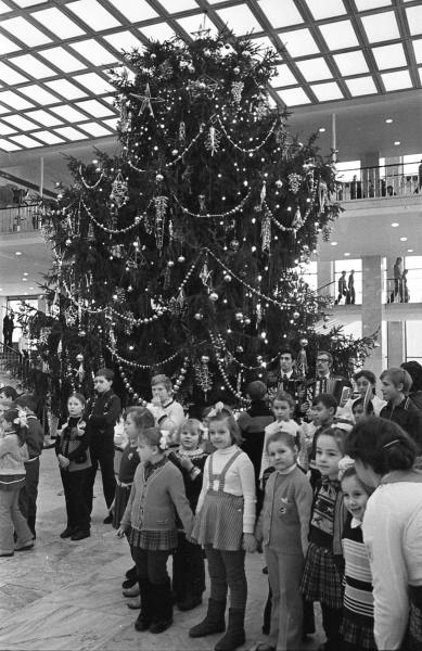 Елка в Кремлевском Дворце съездов, 28 декабря 1976, г. Москва