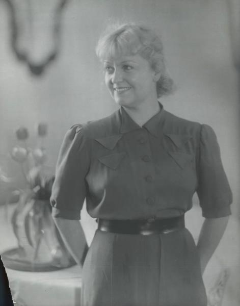 Актриса Мария Бабанова, 1941 - 1946, г. Москва