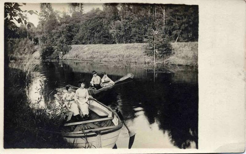 Прогулка на лодках, 1900 - 1910