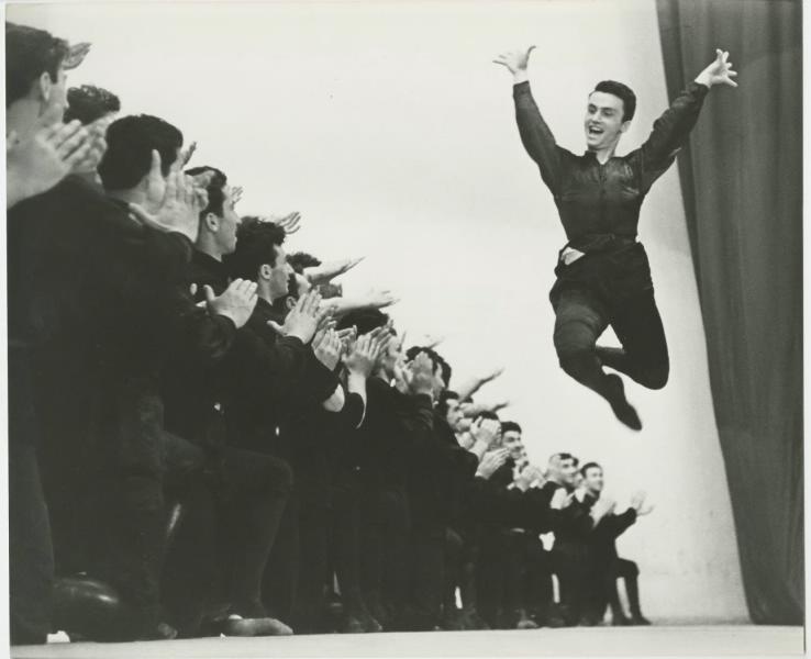 Грузинский танец, 1962 год. Выставка «Фотограф Леонид Бергольцев» с этим снимком.