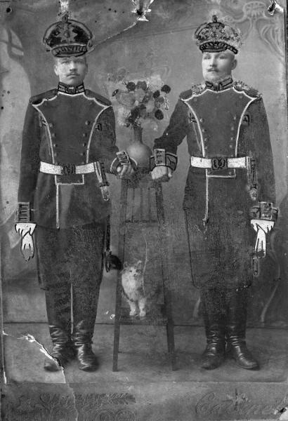 Портрет двух солдат, 1905 - 1917