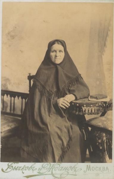 Портрет, 1900-е, г. Москва. Альбуминовая печать.