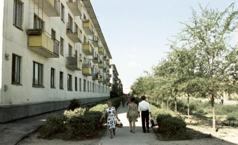 Фото В городе, 1967 год, Волгоградская обл, г Волжский - История