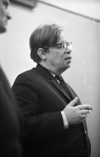 Математик и физик-теоретик, академик АН СССР Николай Боголюбов, 1963 - 1964, г. Москва