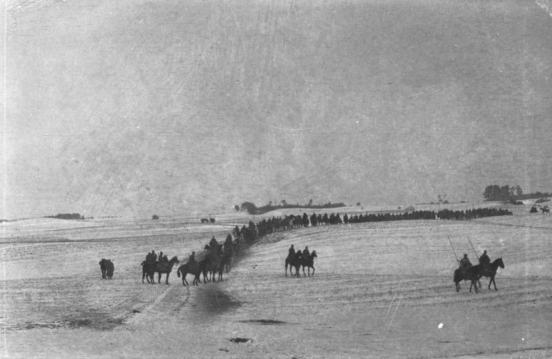Кавалерия на марше, 1914 - 1918