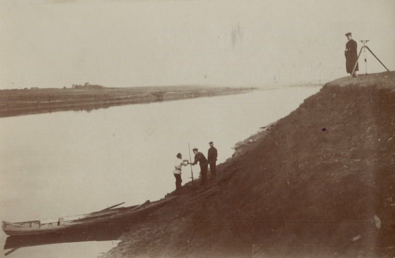 На берегу реки Шексны, 1900-е, г. Череповец и Череповецкий район