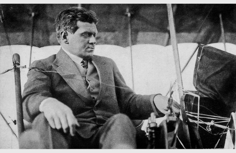 Один из первых русских авиаторов Сергей Уточкин, 1909 - 1914, г. Москва