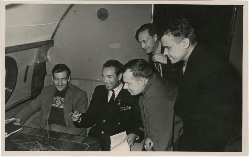 Летчик Павел Михайлов с товарищами, 1957 - 1969