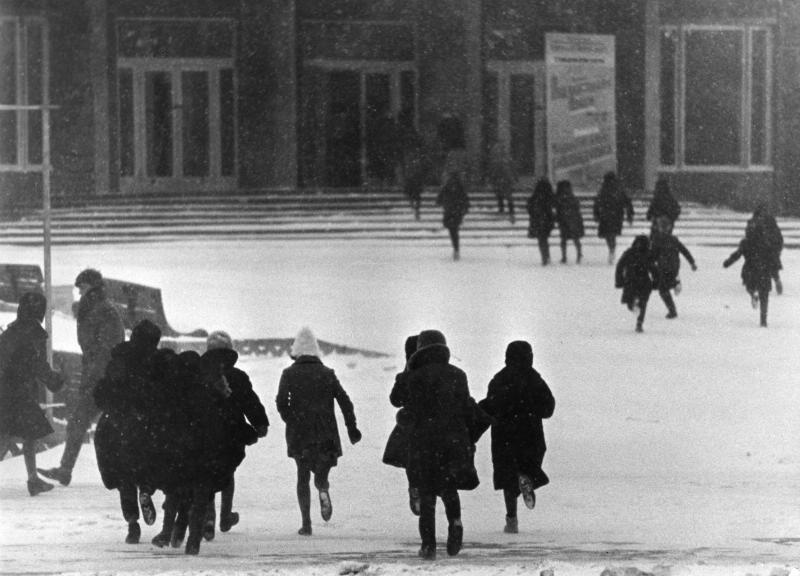 Зимний день, 1965 год, Норильск