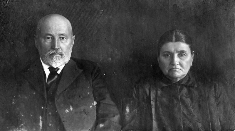 Портрет пожилой пары, 1905 - 1915