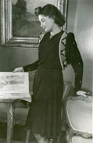 Женский портрет, 1947 год