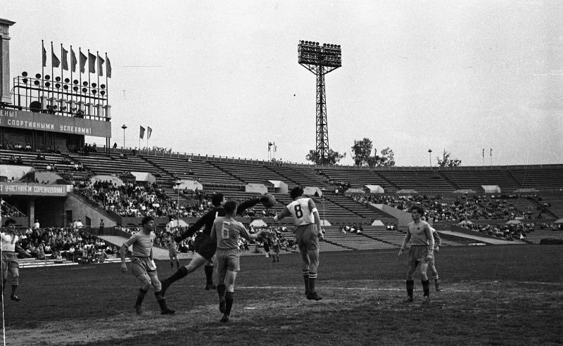 Футбольный матч, 1949 - 1959, г. Москва