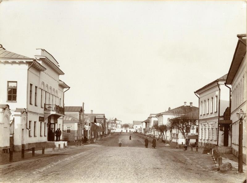 Центральная улица, 1900-е, Владимирская губ., г. Шуя