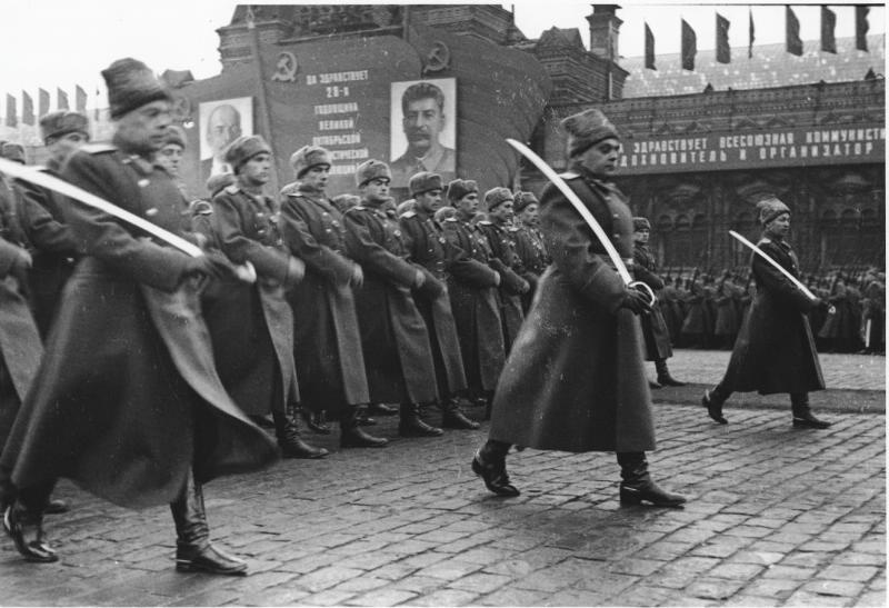 7 ноября 1945 года. Военный парад на Красной площади, 7 ноября 1945, г. Москва