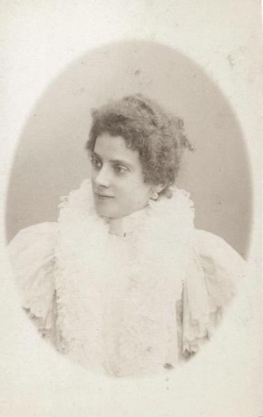 Портрет балерины Аделины Антоновны Джури, 1896 год, г. Москва