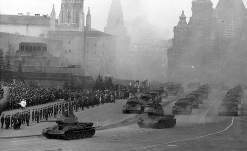 Фото парада победы 1945 на красной площади