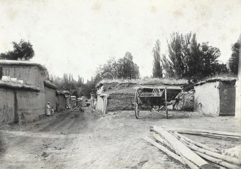 Улица старого Ташкента, 1900-е, Туркестанский край, Сырдарьинская обл., г. Ташкент