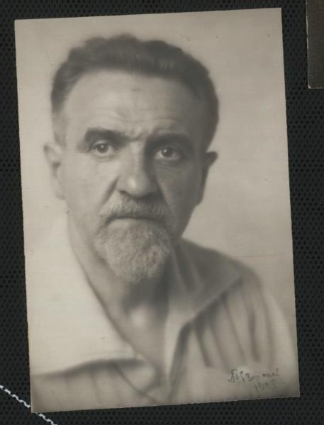 Портрет фотохудожника-пикториалиста Николая Александровича Петрова, 1925 год, Украинская ССР, г. Киев