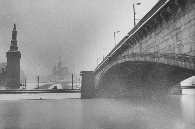 Москва-река, февраль 1994, г. Москва