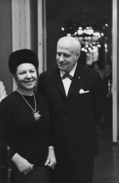 Иван Козловский и Зинаида Палли, 1969 год