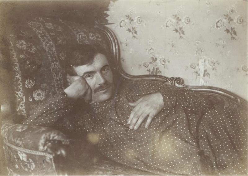 Портрет мужчины в косоворотке, 1910 - 1915