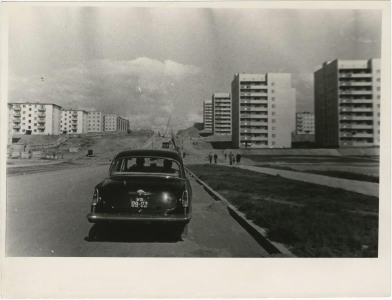 Улица нового микрорайона, 1960-е