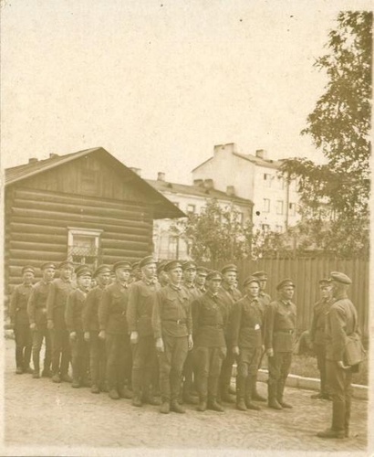 Фото "Военные учения", 1935 год - История России в фотографиях