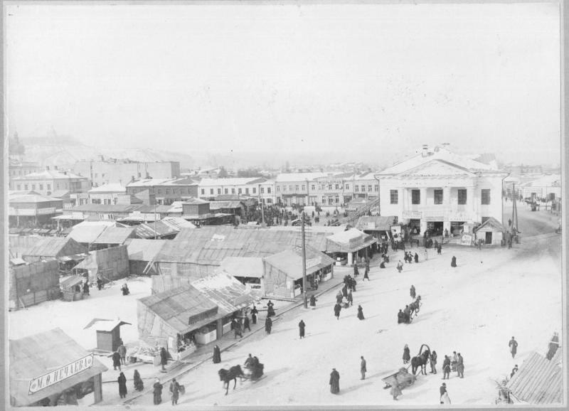 Контрактовая площадь, 1890-е, г. Киев