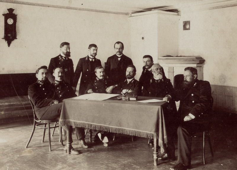 Преподаватели учительской семинарии, 1900-е, г. Череповец