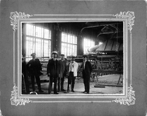 В цеху Путиловского завода, 1900-е, г. Санкт-Петербург