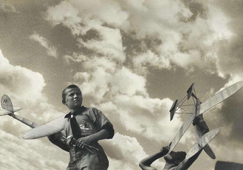 Юные планеристы. Эскиз разворота для журнала «СССР на стройке», 1933 год