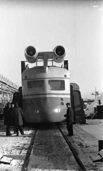 Скоростной вагон-лаборатория, 1970 год, г. Калинин