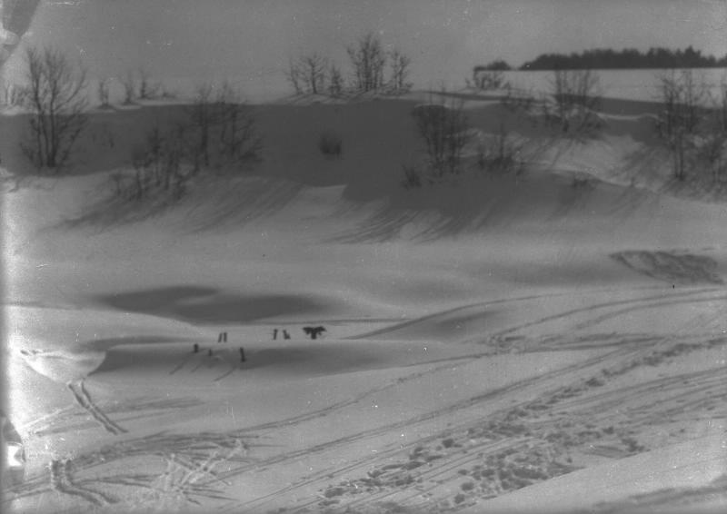 Зимний пейзаж, 1920-е