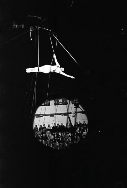 Воздушная гимнастка Раиса Немчинская, 1973 год, г. Москва