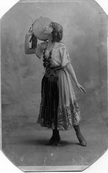 Актриса Федорова, 1916 год, г. Москва