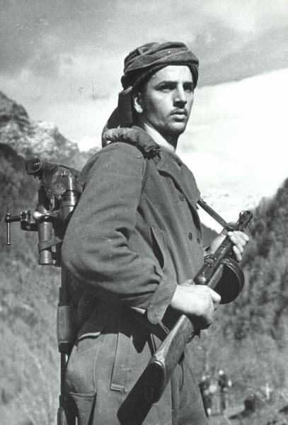 Боец-абхаз, 1943 год