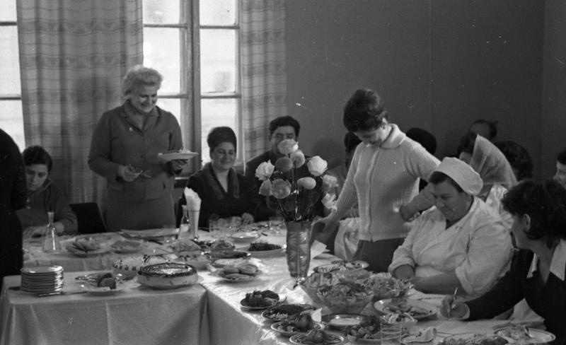 На конкурсе поваров, 1970-е
