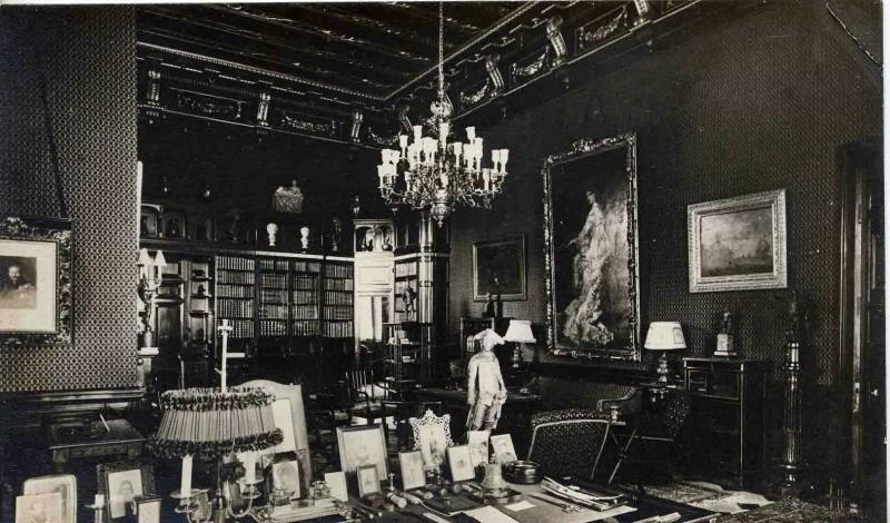 Интерьер богатого кабинета, 1910-е