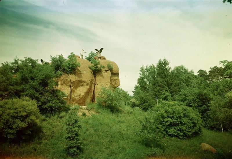 Группа скал «Красные камни», 1963 - 1965, Ставропольский край, г. Кисловодск