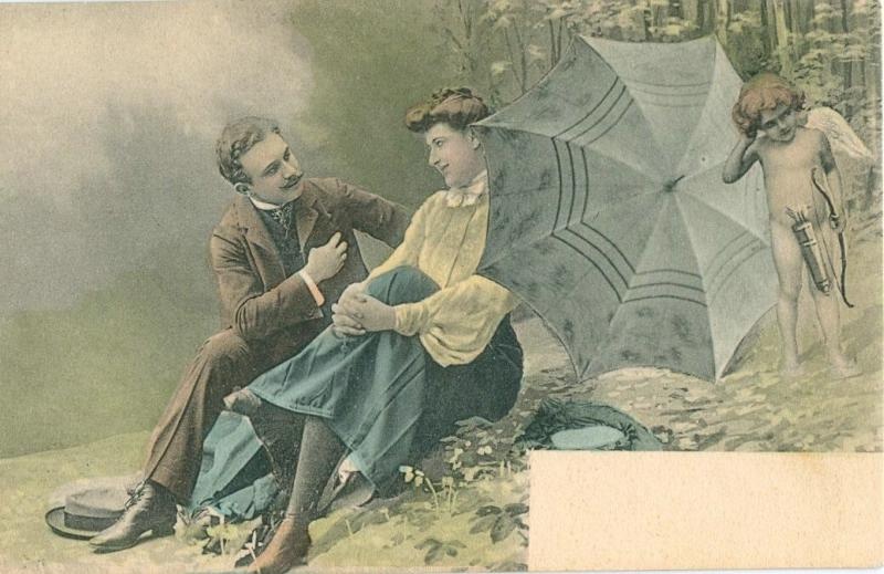 Мужчина и женщина, 1890 - 1909. Выставка «Приди… Чаруй… Люби…» с этой фотографией.