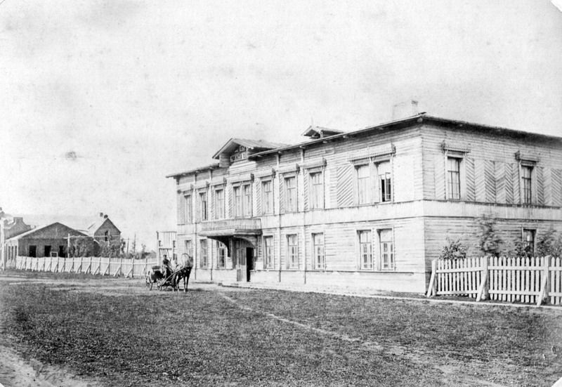 Череповецкая учительская семинария, 1890-е, г. Череповец. Ныне проспект Луначарского.