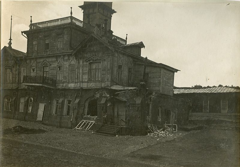 Третье полицейское управление. Подгорная часть Симбирска, май 1915, г. Симбирск. С 1924 года - Ульяновск.