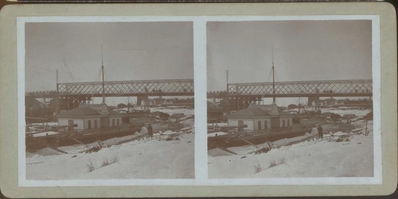 Пристань владельца Пастухова у моста, 1890 - 1909, г. Ярославль