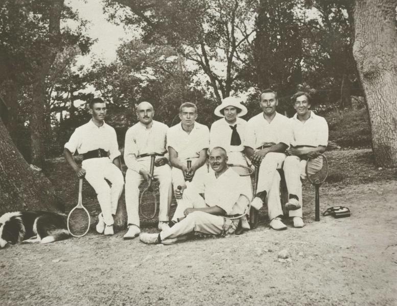 Московские теннисисты, 1900-е, г. Москва