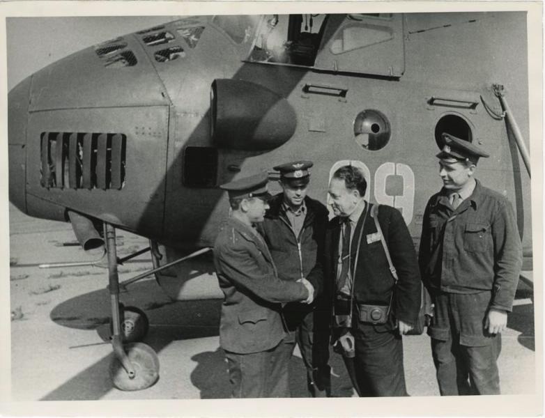 Виктор Темин с летчиками, 1 января 1980 - 31 января 1987