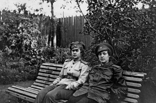 Женщины из Батальона смерти, 1917 год