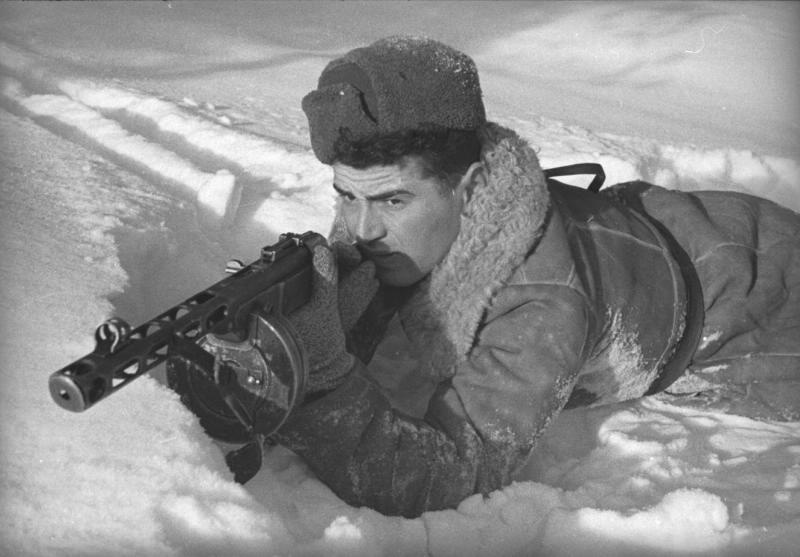 «Старший сержант Мельдзихов, убивший в одном бою 108 немцев», 1941 - 1945