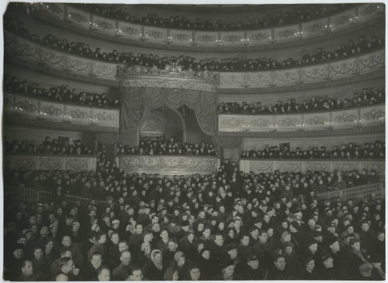 Спектакль театра Музыкальной комедии в Александринском театре, 1942 - 1943, г. Ленинград