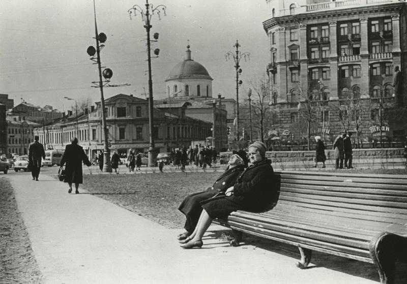Никитские ворота, 10 апреля 1971, г. Москва